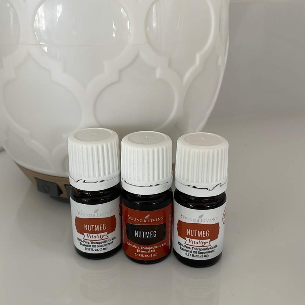 (3) NWT Young Living Nutmeg 100% Pure Therapeutic Grade Essential Oil